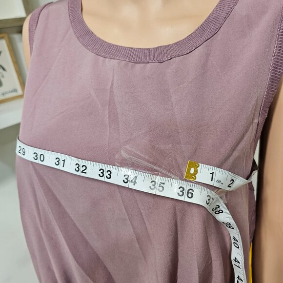 ATHLETA Rincon dress cascadia violet size Large Petite LP - Picture 9 of 10